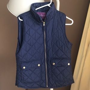 Navy vest